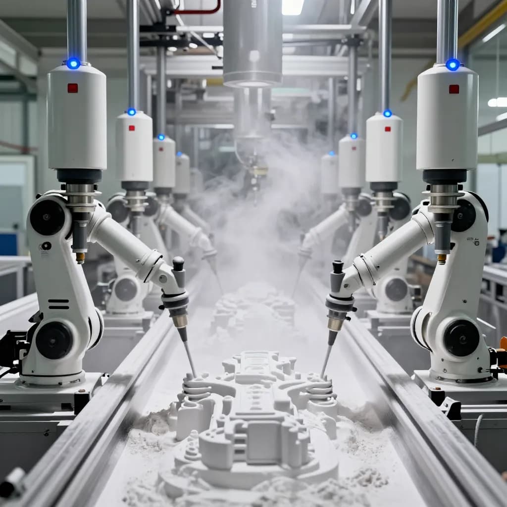 Powder Coating Automatic Spray Systems: Reciprocators, Robots, and Gun Movers