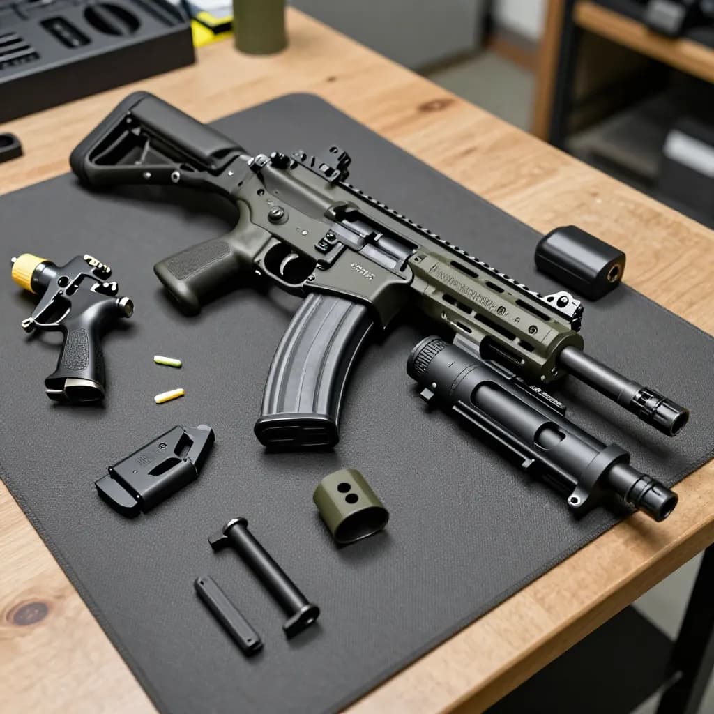 Powder Coating Firearms and Weapons Finishing: Heat Resistance, Abrasion Durability, and MIL-Spec Performance