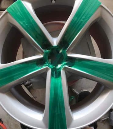Precision masking for powder coating
